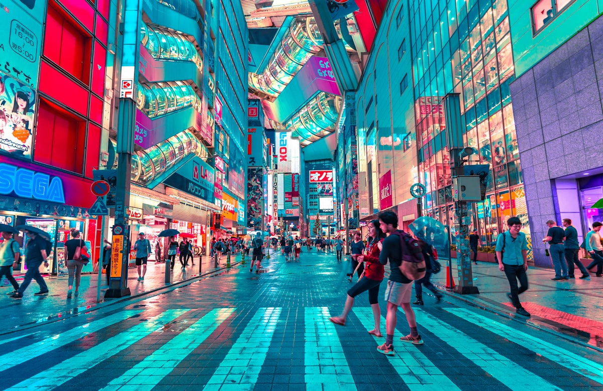 東京・渋谷周辺の風景